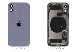 Official Apple iPhone 11 Purple Battery Cover (OEM Pulled)