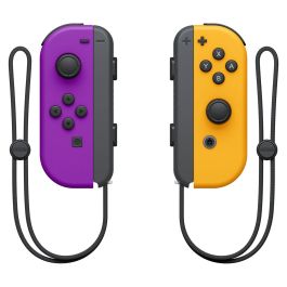 Nintendo Switch Joy-Con Controller Pair - Neon Orange & Purple