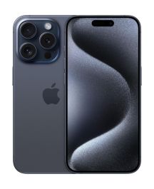 Apple iPhone 15 Pro 128GB Blue Titanium Sim Free / Unlocked Mobile Phone - MTV03ZD/A - A-Grade