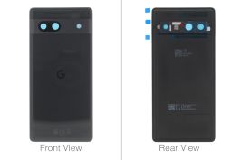 Official Google Pixel 7a Charcoal Black Battery Cover - G949-00387-00