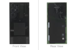 Pre-Owned - Official Samsung Galaxy S23 Ultra SM-S918 Black Rear / Battery Cover - GH82-30400A