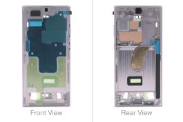 Official Samsung Galaxy S23 Ultra SM-S918 Lavender Display Frame / Chassis - GH96-15833D