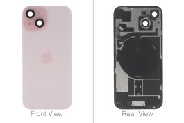 Official Apple iPhone 15 Pink Battery Cover (OEM Pulled)
