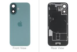 Official Apple iPhone 16 Teal Green Battery Cover (OEM Pulled)