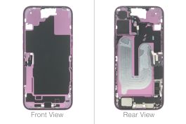 Official Apple iPhone 16 Pink Chassis / Middle Frame (OEM Pulled)