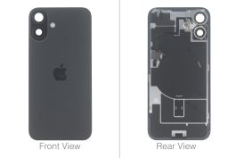 Official Apple iPhone 16 Plus Black Battery Cover (OEM Pulled)