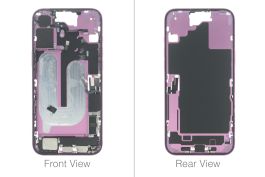 Official Apple iPhone 16 Plus Pink Chassis / Middle Frame (OEM Pulled)