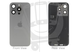 Official Apple iPhone 16 Pro Natural Titanium Battery Cover (OEM Pulled)