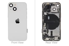 Official Apple iPhone 13 Mini Starlight Battery Cover (OEM Pulled)