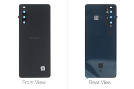 Official Sony Xperia 10 IV XQ-CC54 Black Battery Cover - A5047156B