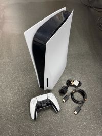 USED - Sony PlayStation 5 PS5 1TB CFI-1016A Disk Console with Controller / Cables 