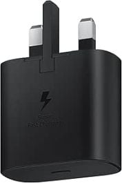 Official Samsung Type C 25W Black Charging Adapter Retail Packed - EP-T2510NBEGGB