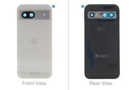 Official Google Pixel 8a Porcelain / White Battery Cover - G949-00786-00