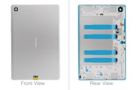 Official Samsung Galaxy Tab A7 10.4 2020 SM-T500 Silver Rear / Battery Cover - GH81-19737A