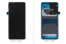 Official Samsung Galaxy S20+ 5G SM-G986 & S20+ SM-G985 Black Battery Cover - GH82-21634A