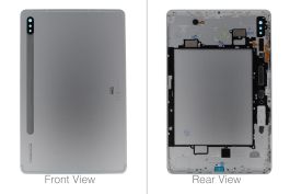 Official Samsung Galaxy Tab S7 SM-T870 Wi-Fi Mystic Silver Battery Cover - GH82-23570B