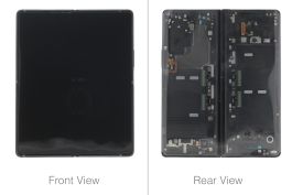 Official Samsung Galaxy Z Fold 2 5G SM-F916 Black Inner LCD Screen Module - GH82-23968A