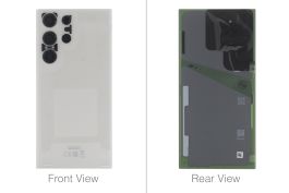 Official Samsung Galaxy S23 Ultra SM-S918 Cream Rear / Battery Cover - GH82-30400B