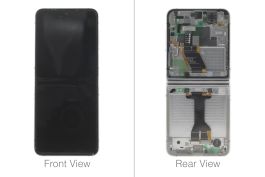 Official Samsung Z Flip 5 5G SM-F731 Cream Inner LCD Screen & Digitizer - GH82-31827B