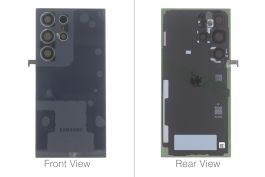 Official Samsung Galaxy S24 Ultra SM-S928 Titanium Violet Rear / Battery Cover - GH82-33349D
