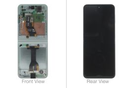Official Samsung Z Flip 6 5G SM-F741 Mint Green LCD Screen & Digitizer - GH82-35014D