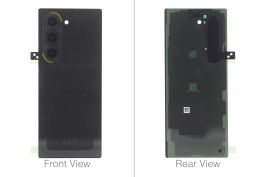 Official Samsung Galaxy Z Fold 6 5G SM-F956 Crafted Black Battery Cover - GH82-35086D