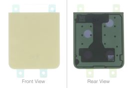 Official Samsung Galaxy Z Flip 6 5G SM-F741 Yellow Battery Cover - GH82-35182B