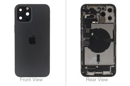 Official Apple iPhone 12 Pro Max Graphite Battery Cover (OEM Pulled)