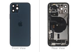 Official Apple iPhone 12 Pro Pacific Blue Battery Cover (OEM Pulled)