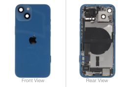 Official Apple iPhone 13 Blue Battery Cover (OEM Pulled)