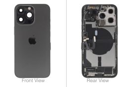 Official Apple iPhone 13 Pro Graphite Battery Cover (OEM Pulled)