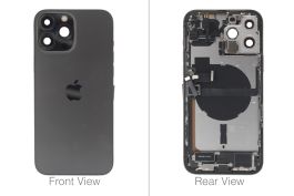 Official Apple iPhone 13 Pro Max Graphite Battery Cover (OEM Pulled)