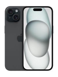 Apple iPhone 15 128GB Black Sim Free / Unlocked Mobile Phone - MTP03ZD/A