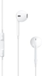 Official APPLE EarPods (3.5 mm Headphone Plug) - White - MWU53ZM/A - A-Grade