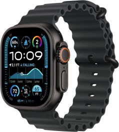 APPLE Watch Ultra 2 Cellular - 49 mm Black Titanium Case with Black Ocean Band - A-Grade