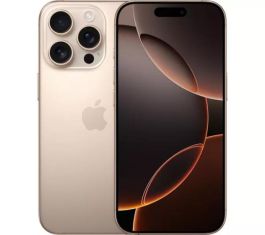 Apple iPhone 16 Pro 128GB Desert Titanium Sim Free / Unlocked Mobile Phone - MYNF3QN/A - A-Grade