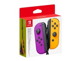 Nintendo Switch Joy-Con Controller Pair - Neon Orange & Purple