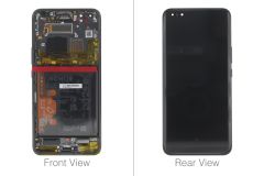 Official Honor Magic 5 Pro (PGT-N19) Black LCD Screen & Digitizer - 0235AFDG
