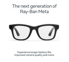 RAY-BAN Meta Wayfarer (Gen 2) Glasses - Matte Black with Clear Lenses
