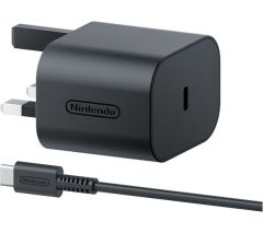 Nintendo Switch 2 Black Mains Charger / Adapter - 10015097