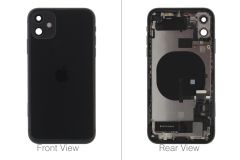 Official Apple iPhone 11 Black Battery Cover (OEM Pulled)