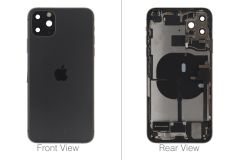 Official Apple iPhone 11 Pro Max Black Battery Cover (OEM Pulled)