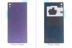 Genuine Sony Xperia Z3 D6603, D6653 Purple Battery Cover - 1294-1572