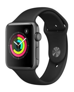 APPLE Watch Series 2 - 38 mm - Space Grey Aluminium Case Black Sport Band - MP0D2B/A - A-Grade