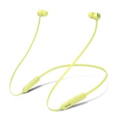 Official Beats Flex Yellow Wireless earphones for non-stop listening - A-Grade