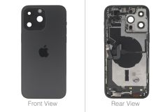 Official Apple iPhone 14 Pro Max Space Black Battery Cover (OEM Pulled) - C-Grade