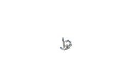 Apple MacBook 12" A1534 Rear Cover Screw Set (8 pcs/set) - Silver