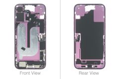 Official Apple iPhone 16 Plus Pink Chassis / Middle Frame (OEM Pulled)