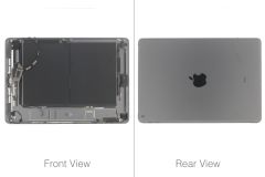 Official Apple iPad (7th Gen) Wi-Fi A2197 Space Grey Rear Assembly With Battery - Mixed Grade
