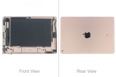 Official Apple iPad (7th Gen) Wi-Fi A2197 Rose Gold Rear Assembly With Battery - Mixed Grade